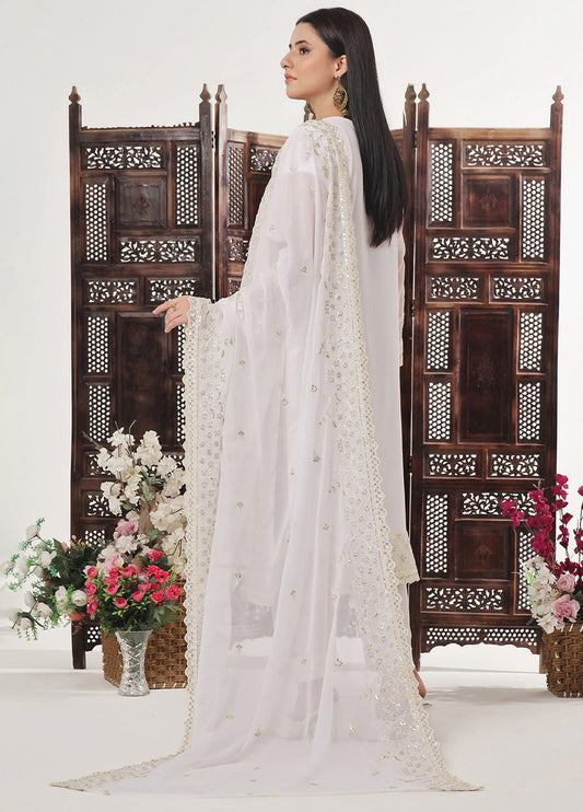 Sidra By Bin Hameed Luxury Chiffon Semi Stitched 3pcs