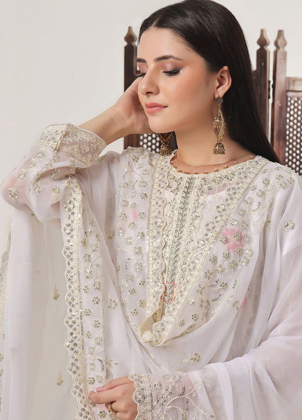 Sidra By Bin Hameed Luxury Chiffon Semi Stitched 3pcs
