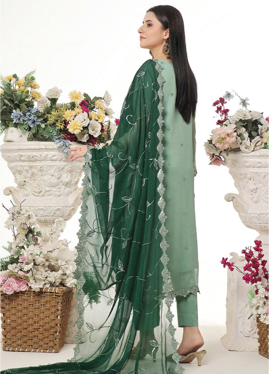 Sidra By Bin Hameed Luxury Chiffon Semi Stitched 3pcs