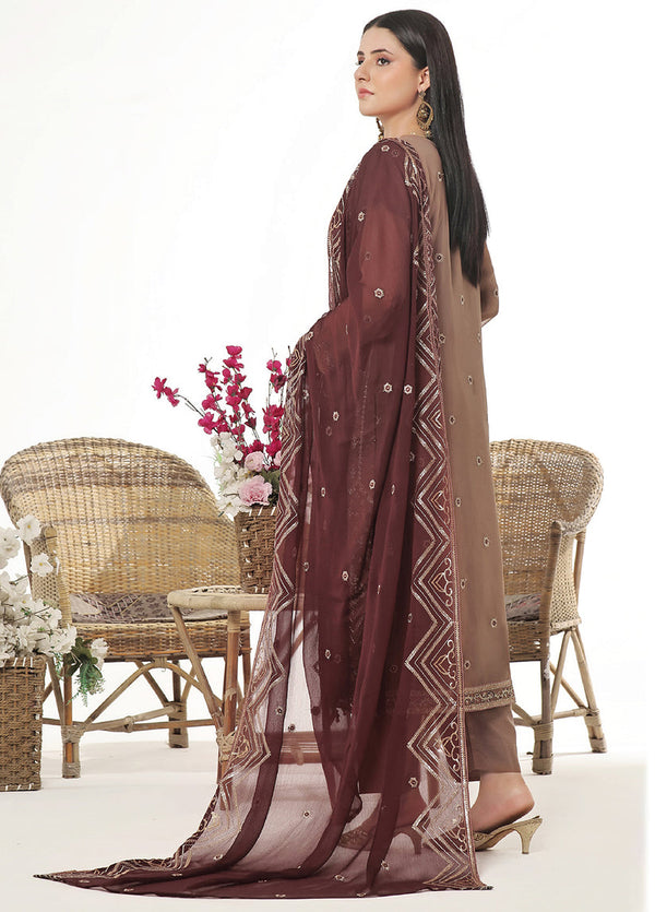 Sidra By Bin Hameed Luxury Chiffon Semi Stitched 3pcs