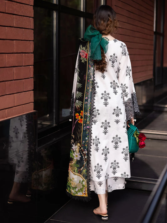 AFTERHOURS BY MAHNUR UN-STITCHED 3PC | Sundaze Soiree