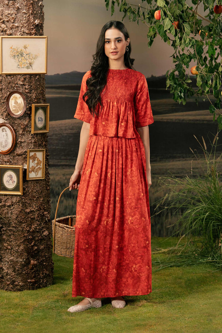 M/BASICS [3 Pc Unstitched Embroidered Arabic Lawn Suit | MB-PFUS25-10B