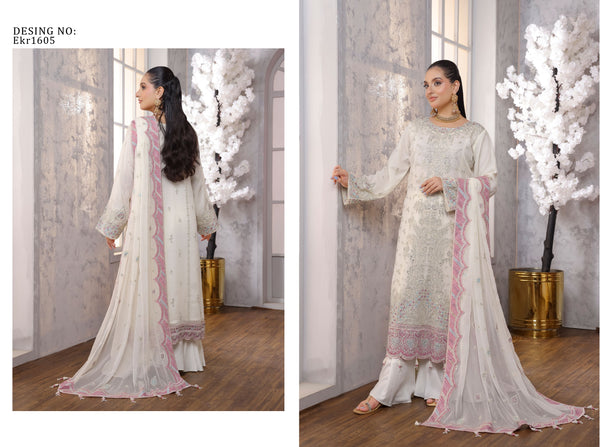 UKASH BY BIN HAMEED SEM-STITCHED | EKR1605