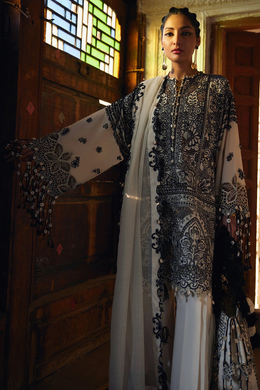 ELAN LUXURY UN-STITCHED 3PC | EL25-02 B