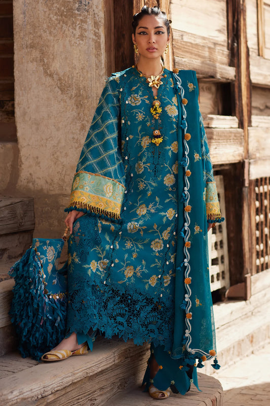 ELAN LUXURY UN-STITCHED 3PC | EL25-10 A