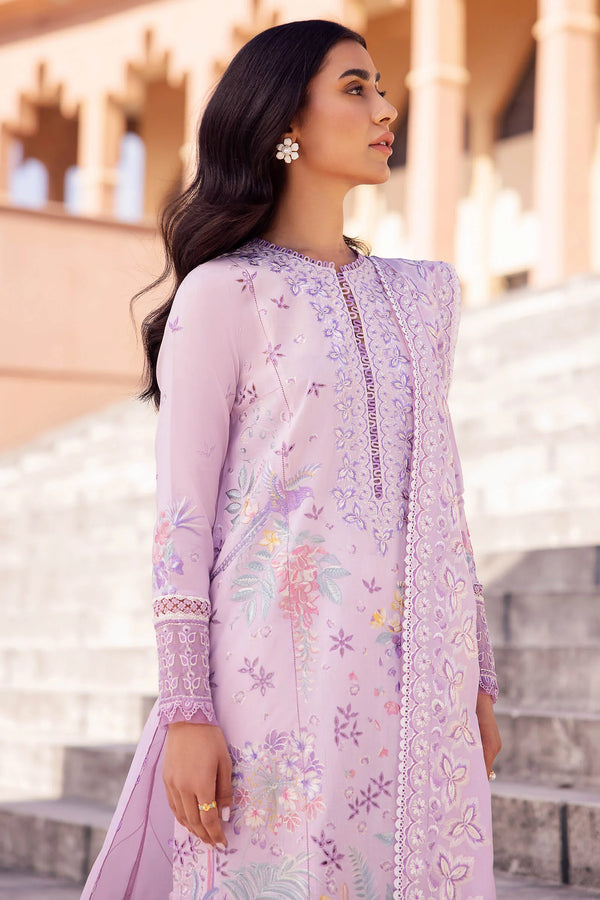 ZAHA LUXURY LAWN |UNSTITCHED 3PC| ZL24-01 A