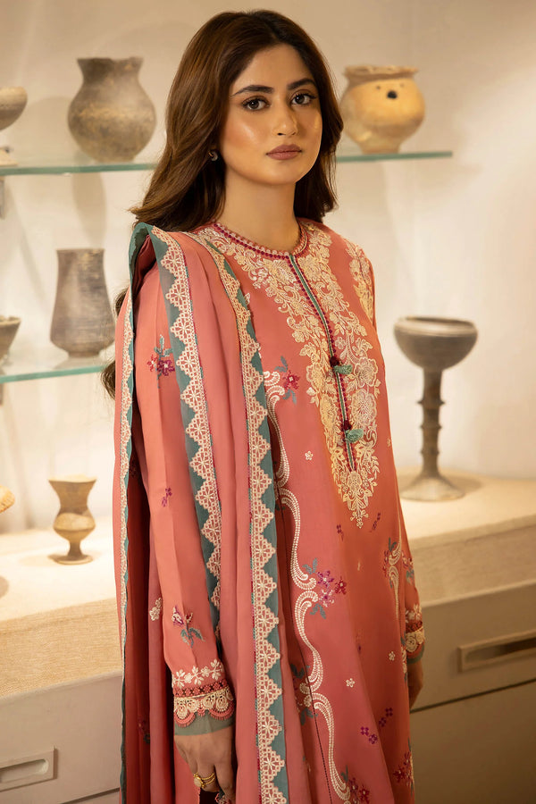 ZAHA LUXURY LAWN |UNSTITCHED 3PC|ZL24-02 B