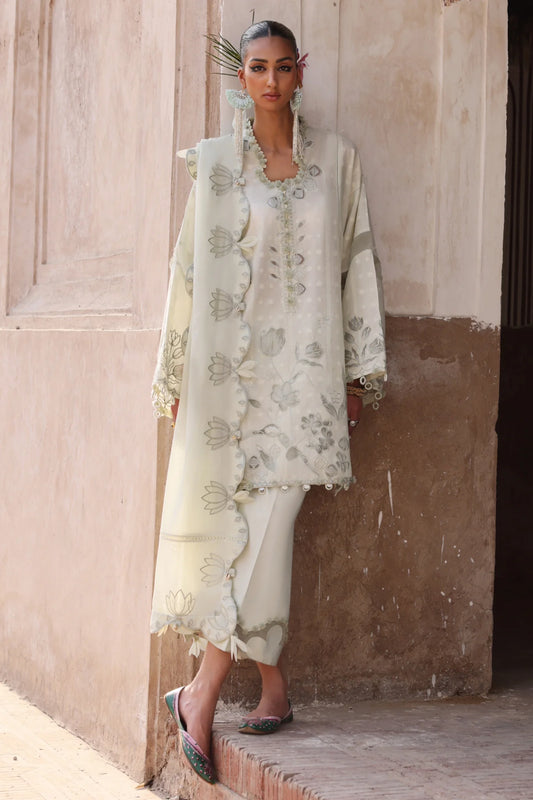 ELAN LUXURY UN-STITCHED 3PC | EL25-05 A