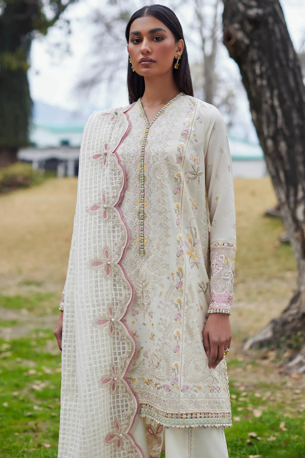 ELAN LUXURY LAWN UN-STICHED 3PC|EL24-05 A