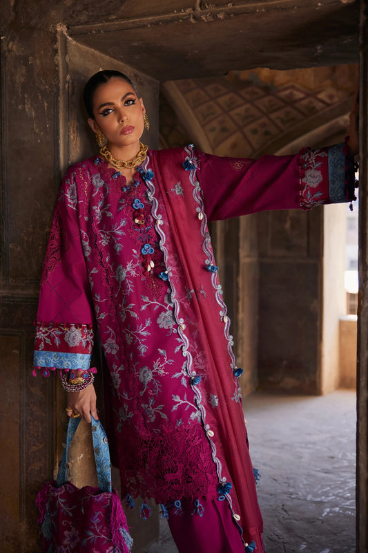 ELAN LUXURY UN-STITCHED 3PC | EL25-10 B