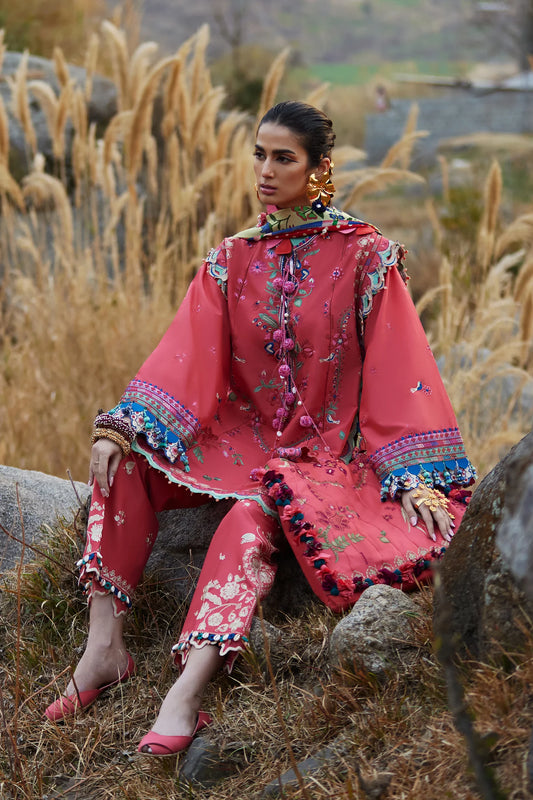 ELAN LUXURY UN-STITCHED 3PC | EL25-06 B