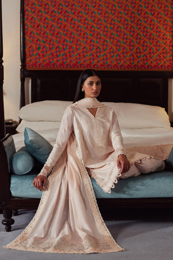 ELAN LUXURY LAWN UN-STICHED 3PC|EL24-12 B