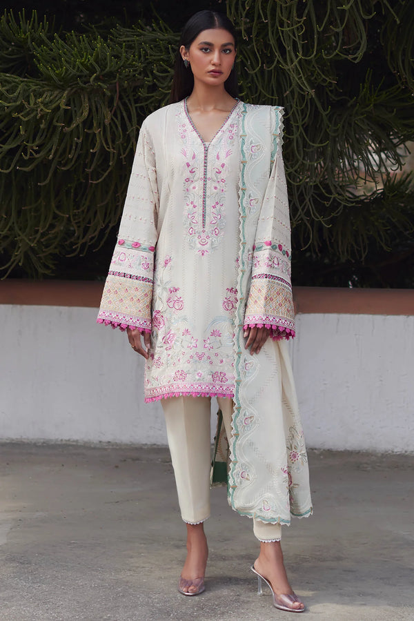 ELAN LUXURY LAWN UN-STICHED 3PC| EL24-10 B