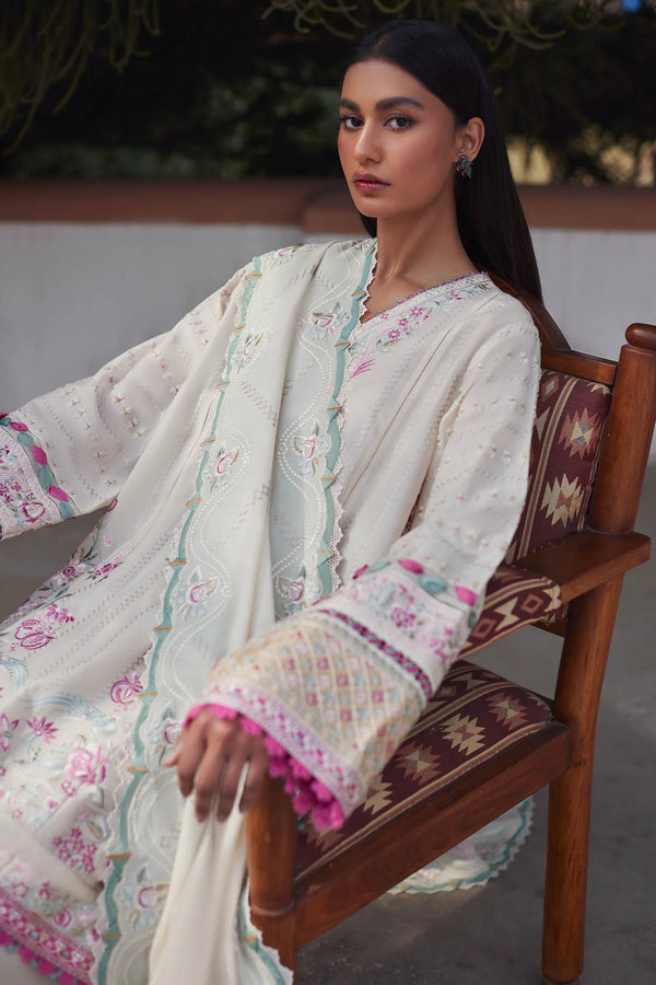 ELAN LUXURY LAWN UN-STICHED 3PC| EL24-10 B