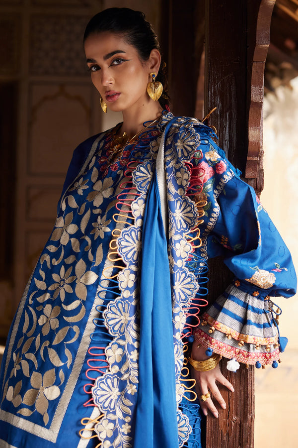 ELAN LUXURY UN-STITCHED 3PC | EL25-08 A