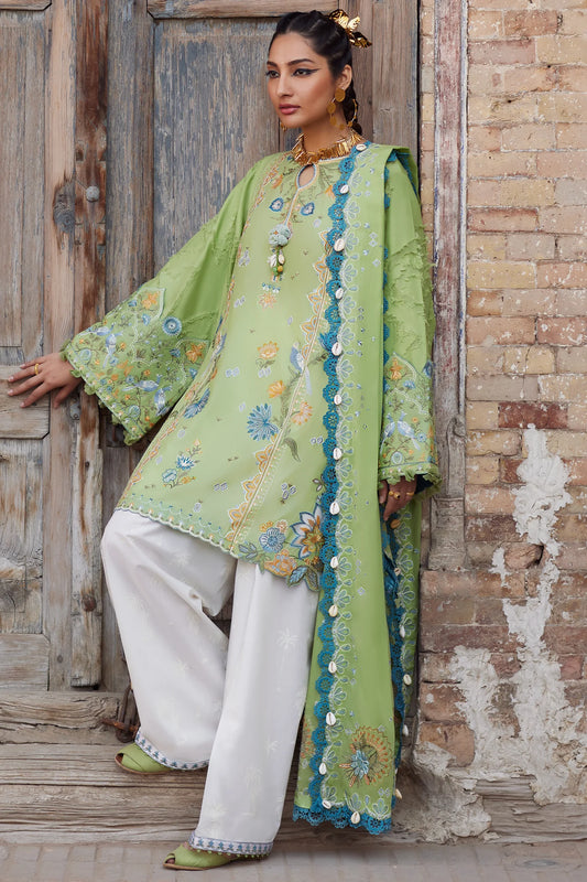 ELAN LUXURY UN-STITCHED 3PC | EL25-11 B