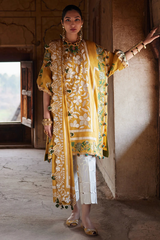 ELAN LUXURY UN-STITCHED 3PC | EL25-08 B