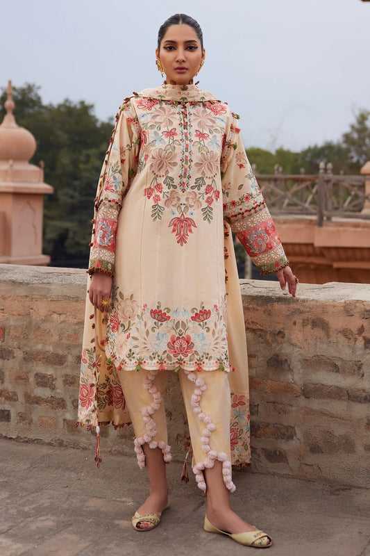 ELAN LUXURY UN-STITCHED 3PC | EL25-07 B