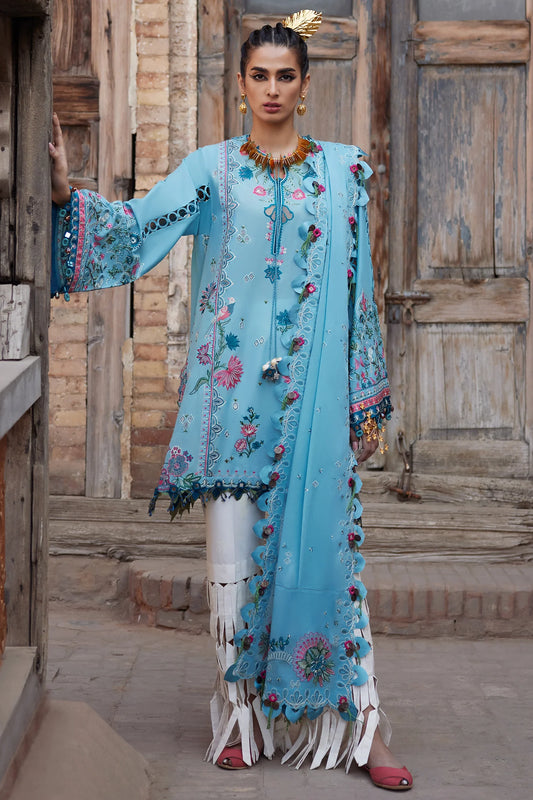 ELAN LUXURY UN-STITCHED 3PC | EL25-11 A