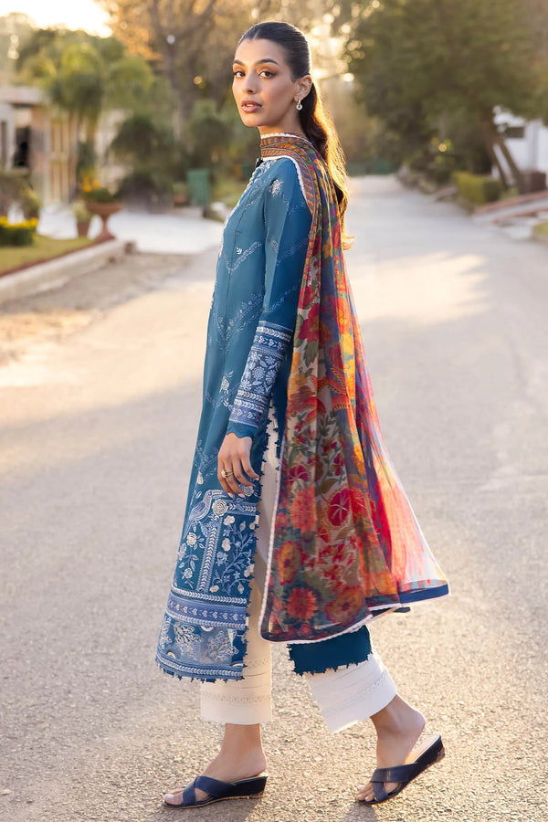 ZAHA LUXURY LAWN |UNSTITCHED 3PC| ZL24-5 B