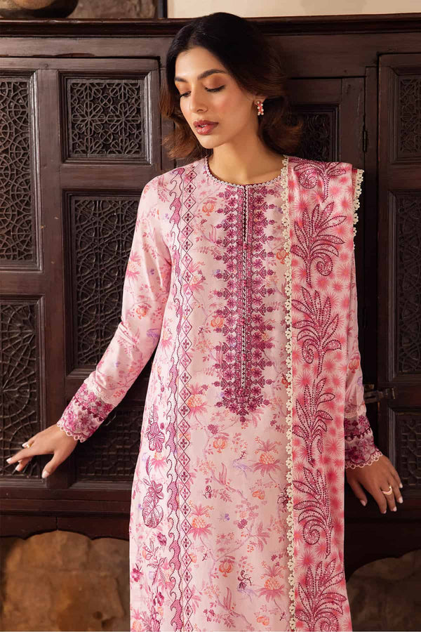 ZAHA LUXURY LAWN |UNSTITCHED 3PC|ZL24-10 B