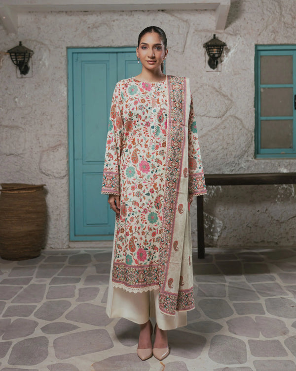 EASY BREEZY (VOL-3) BY ZARINEH UN-STITCHED 3 PC| D-10