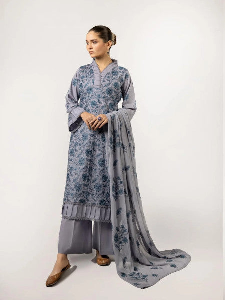 ELEGANCE BY KHOOBSURAT UN-STITCHED 3PC | KE-10