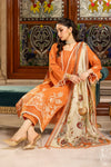 ZELLBURY CHIKANKARI UN-STITCHED 3PC | 4002