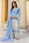 ZELLBURY CHIKANKARI UN-STITCHED 3PC | 4009