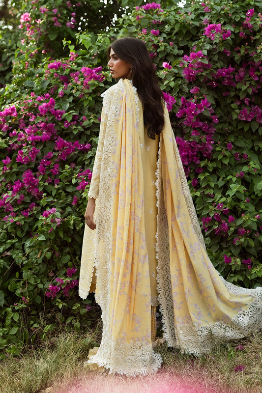 MULAAQAT BY AFROZEH UN-STITCHED 3PC | Taqdeer