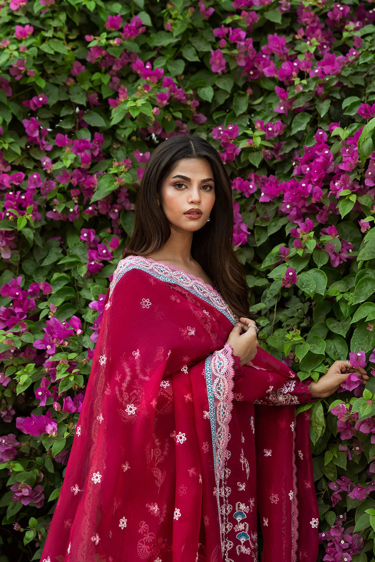 MULAAQAT BY AFROZEH UN-STITCHED 3PC | Humnasheen