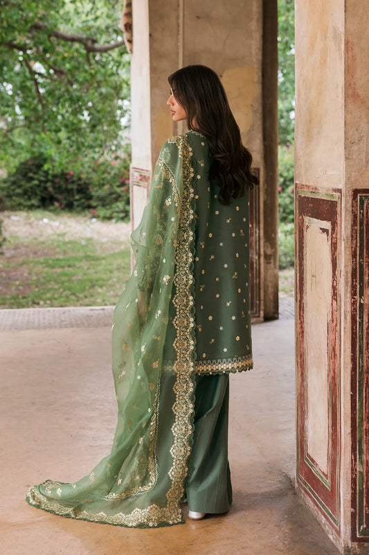MULAAQAT BY AFROZEH UN-STITCHED 3PC | Waadha
