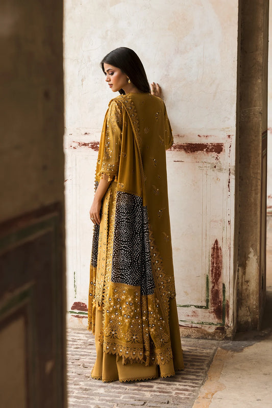 MULAAQAT BY AFROZEH UN-STITCHED 3PC | Wafa
