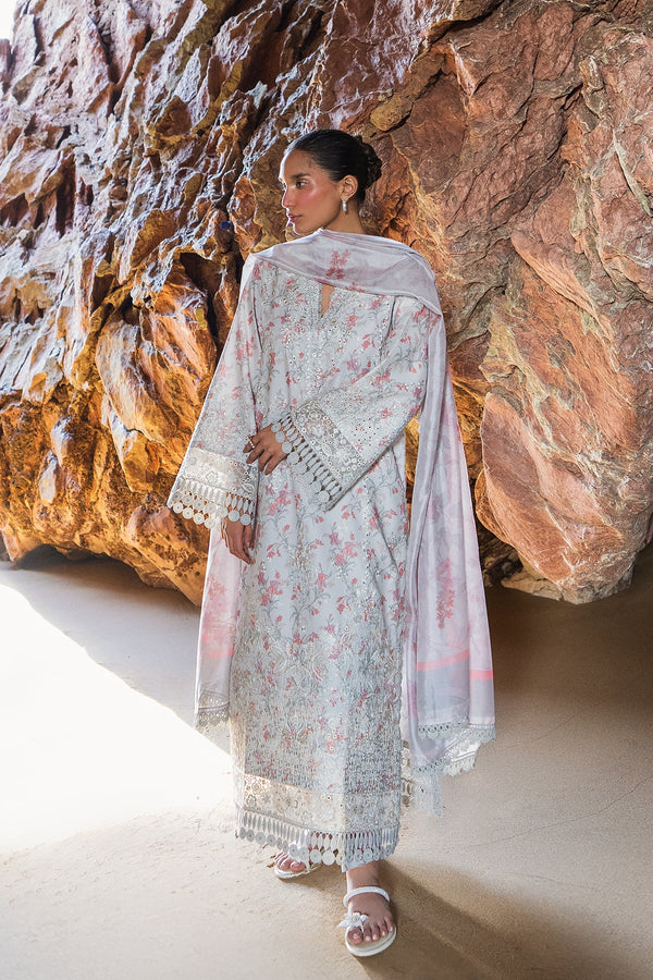 AFROZEH ENDLESS SUMMER UN-STITCHED 3PC | Nyssa