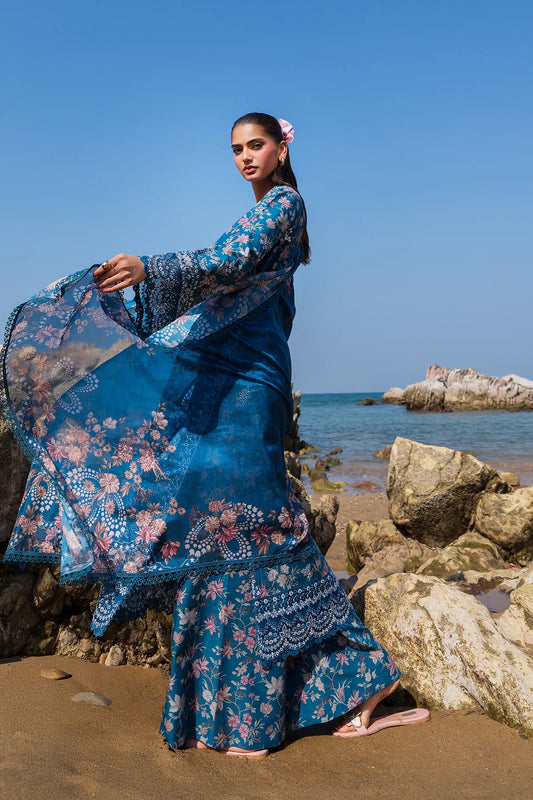 AFROZEH ENDLESS SUMMER UN-STITCHED 3PC | Noa