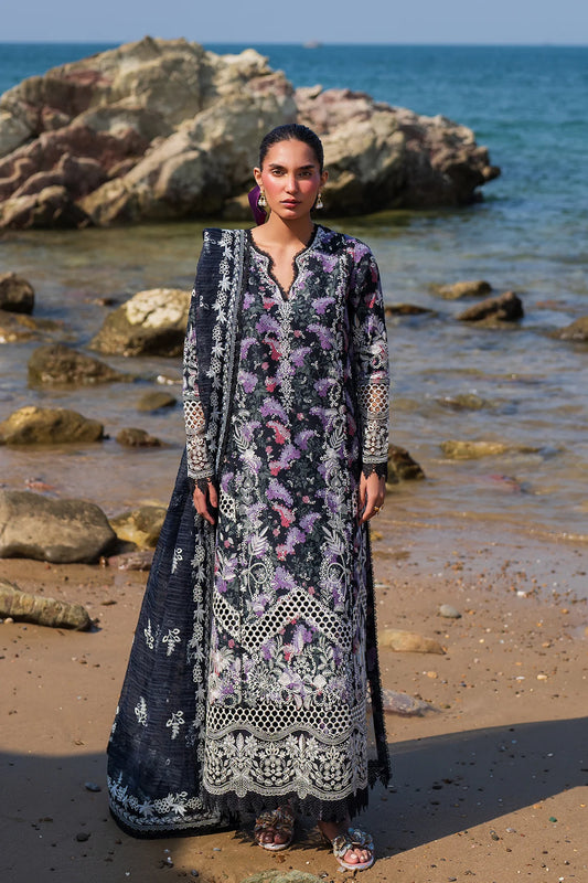 AFROZEH ENDLESS SUMMER UN-STITCHED 3PC | Velour