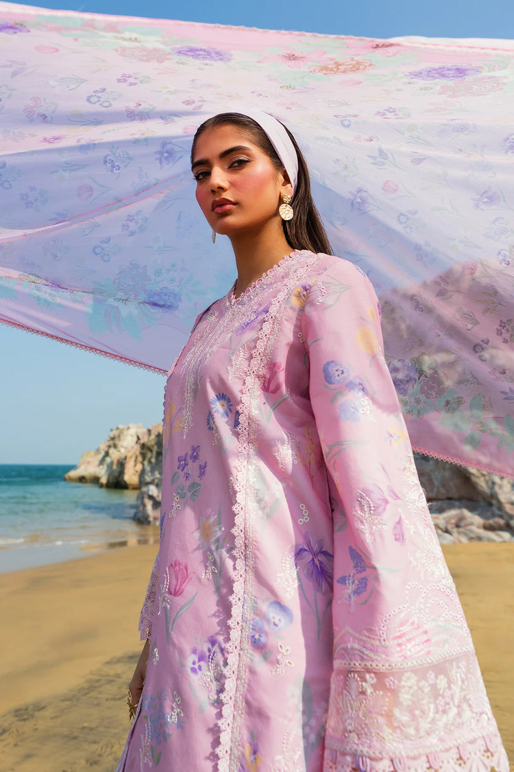 AFROZEH ENDLESS SUMMER UN-STITCHED 3PC | Gilded