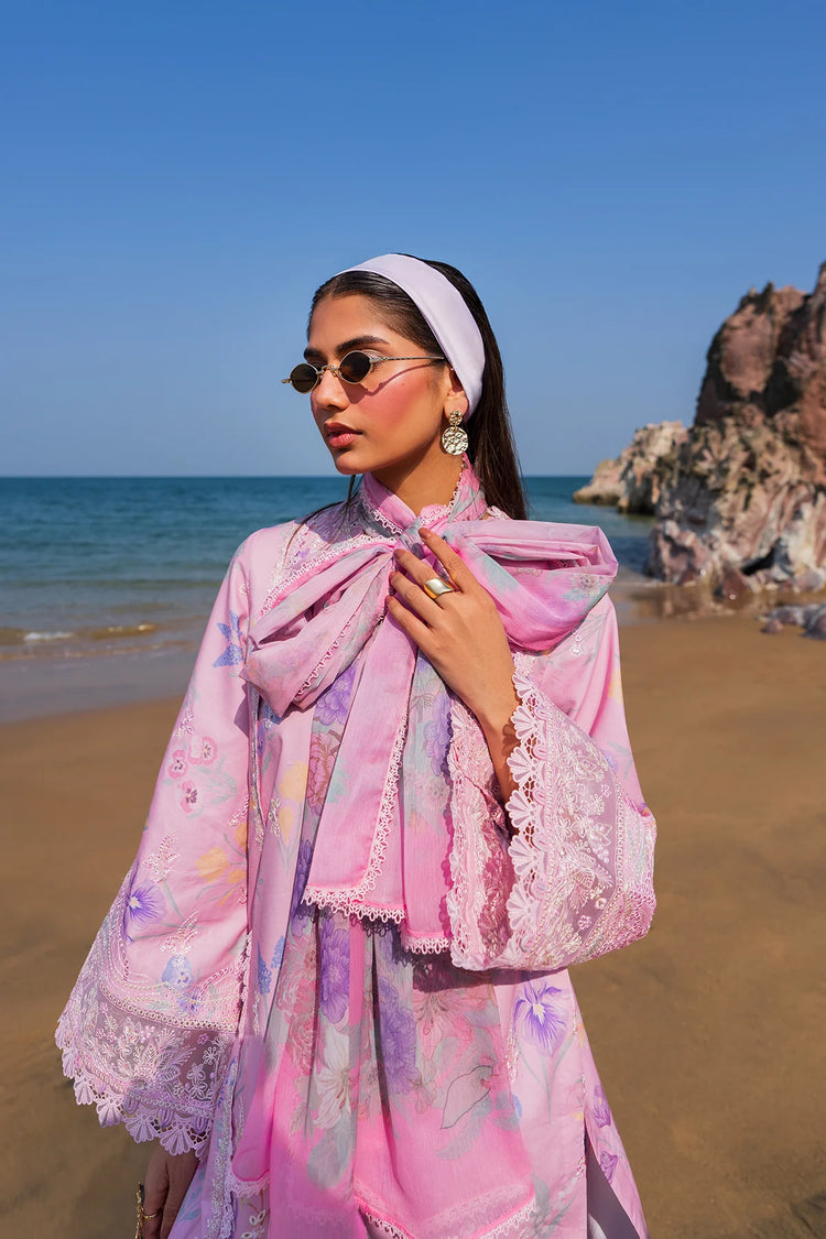 AFROZEH ENDLESS SUMMER UN-STITCHED 3PC | Gilded