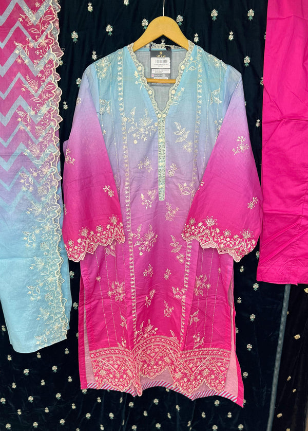 BIN SAEED HEAVY STITCHED EMBROIDERED D-09