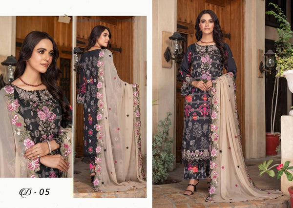 ONAYA BY NOORS - SEMI STICHED|D-05