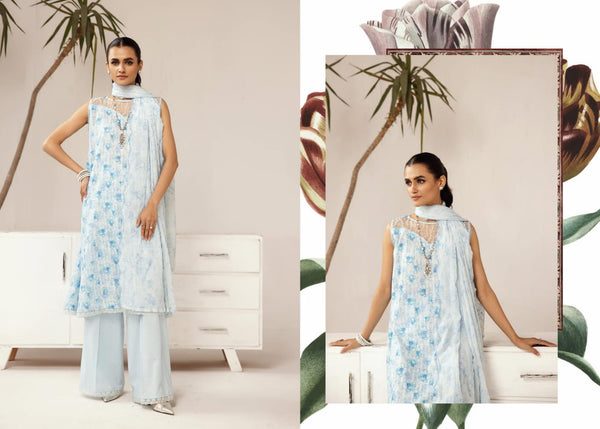 RANGBRANG BY NUR UN-STICHED 3 PC|D-11