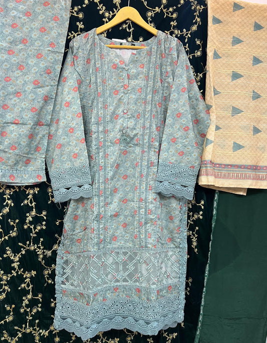 SADABAHAR LAWN STITCHED 2024