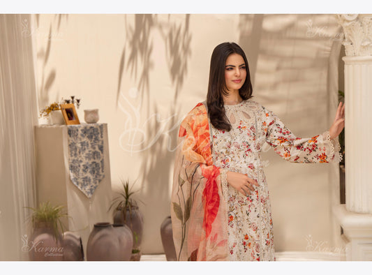 GUL POSH LUXURY LAWN KARMA D-02