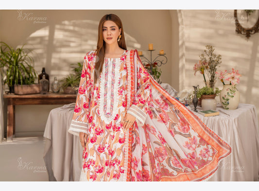 GUL POSH LUXURY LAWN KARMA D-07