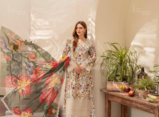 GUL POSH LUXURY LAWN KARMA D-09