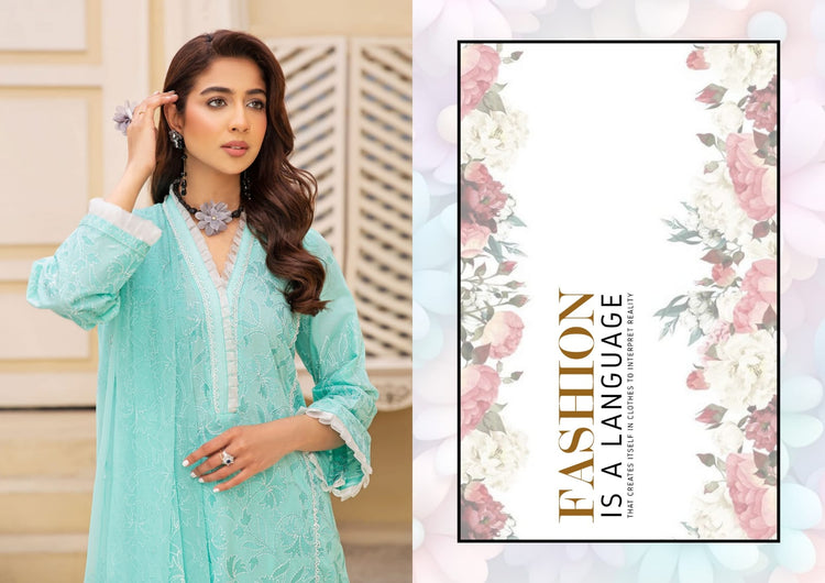 LAWNKARI BY KHOOBSURAT UN-STITCHED 3PC | D-KL-06