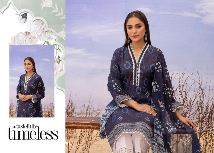 ZARKIS BY RIAZ ARTS UN-STITCHED 3PC | D-01