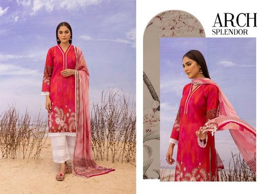 ZARKIS BY RIAZ ARTS UN-STITCHED 3PC | D-02