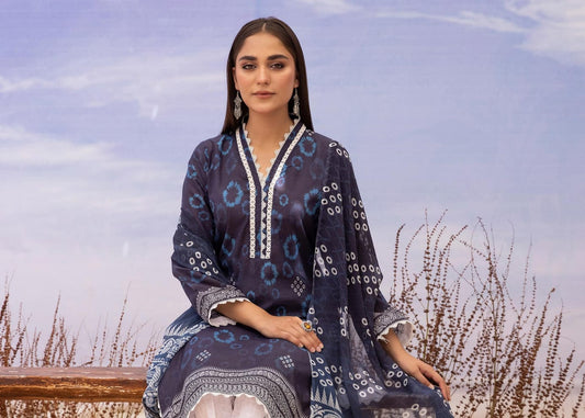 ZARKIS BY RIAZ ARTS UN-STITCHED 3PC | D-01