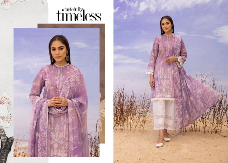 ZARKIS BY RIAZ ARTS UN-STITCHED 3PC | D-06